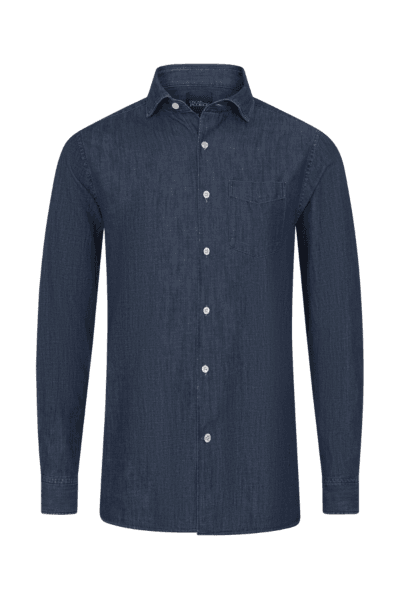 Hovedbilde REGULAR FIT DENIMSKJORTE Dark Indigo
