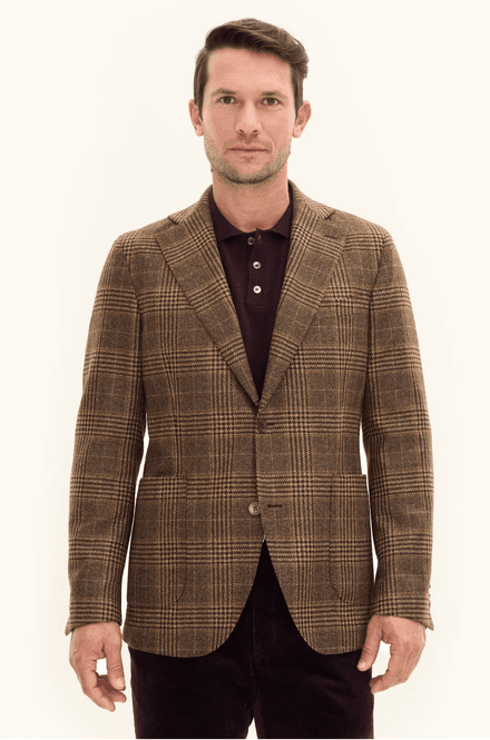 Hovedbilde FERRY PATCH SOFT BLAZER Brown Leaf