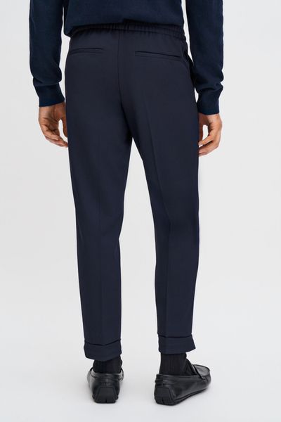 Hovedbilde TERRY CROPPPED TROUSERS Navy