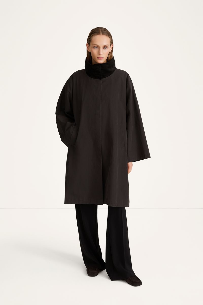SABLE COAT Black