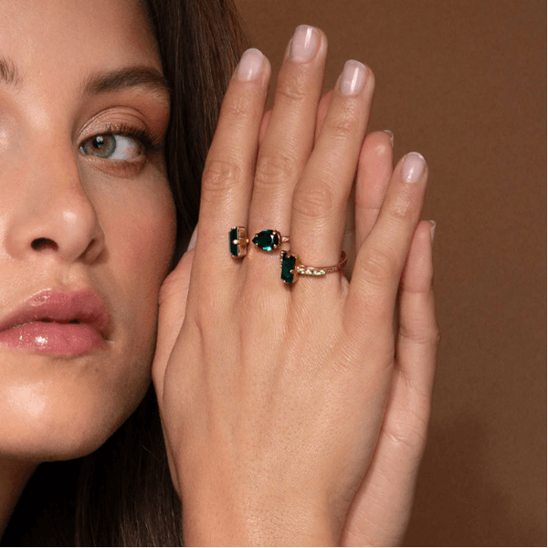 Hovedbilde NOELLE RING Emerald