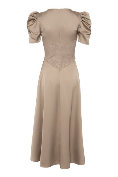 Hovedbilde FRANCIS LACE MIDI DRESS Taupe