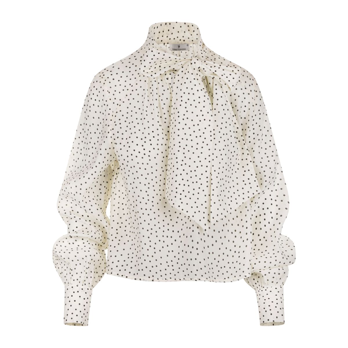 NATACHA BLUSE Hvit Polka Dot