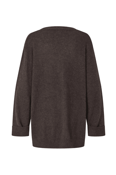 Hovedbilde LINA CARDIGAN RACOON Espresso Brown