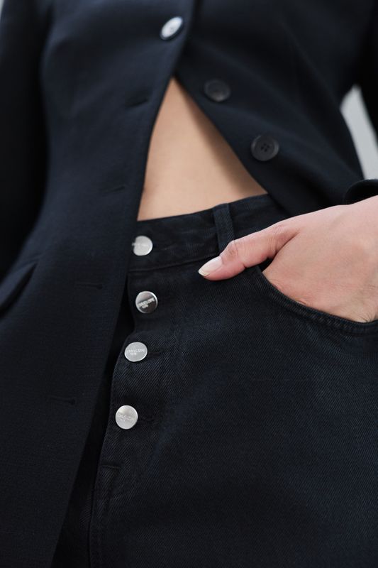 LOOSE PANTS Black