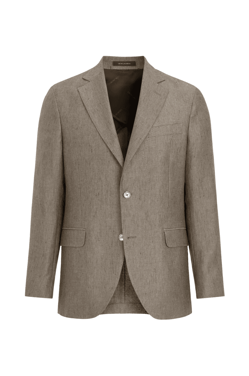 FERRY SOFT LINBLAZER Brun