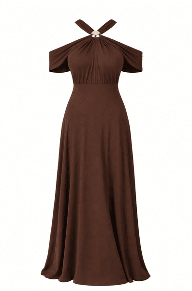 Hovedbilde CAPRI MAXIKJOLE Lys Brun