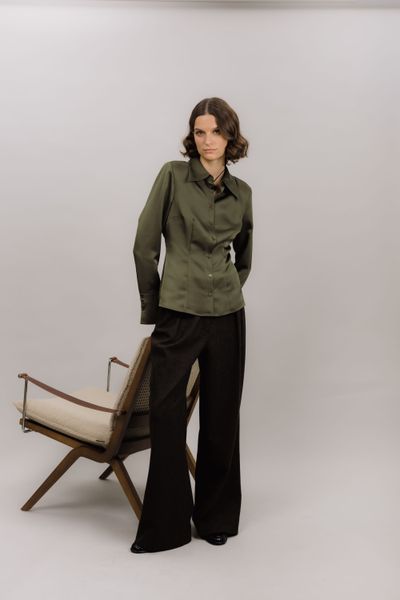 Hovedbilde SANDRA PANTS Dark Brown