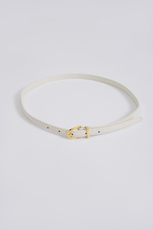 BLAIR THIN LEATHER BELT