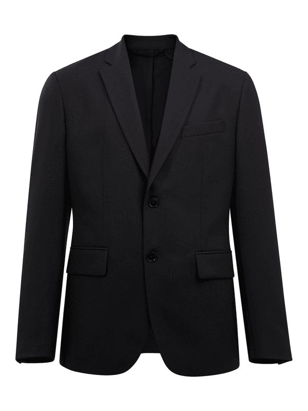 HOPPER U ACTIVE HOPSACK BLAZER BLACK
