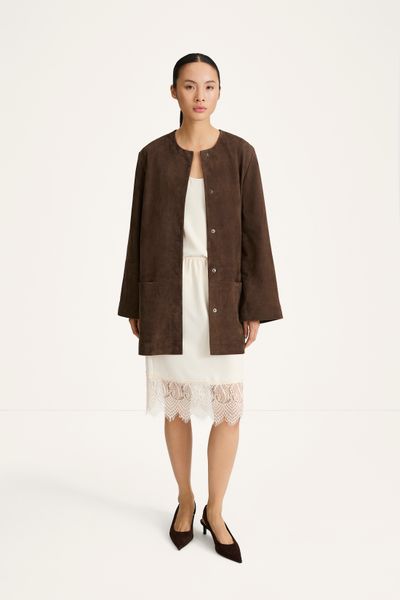 Hovedbilde VALENCINO COAT Pebble Brown