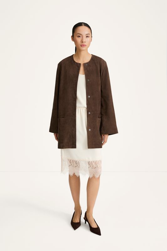VALENCINO COAT Pebble Brown