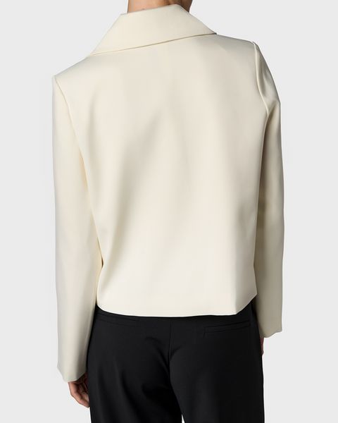 Hovedbilde THE DONNA SATIN BLAZER Creme