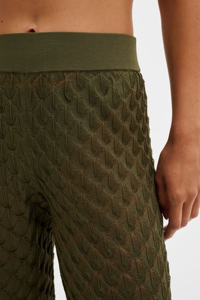Hovedbilde ALISSA KNITTED PANTS Dusty Olive