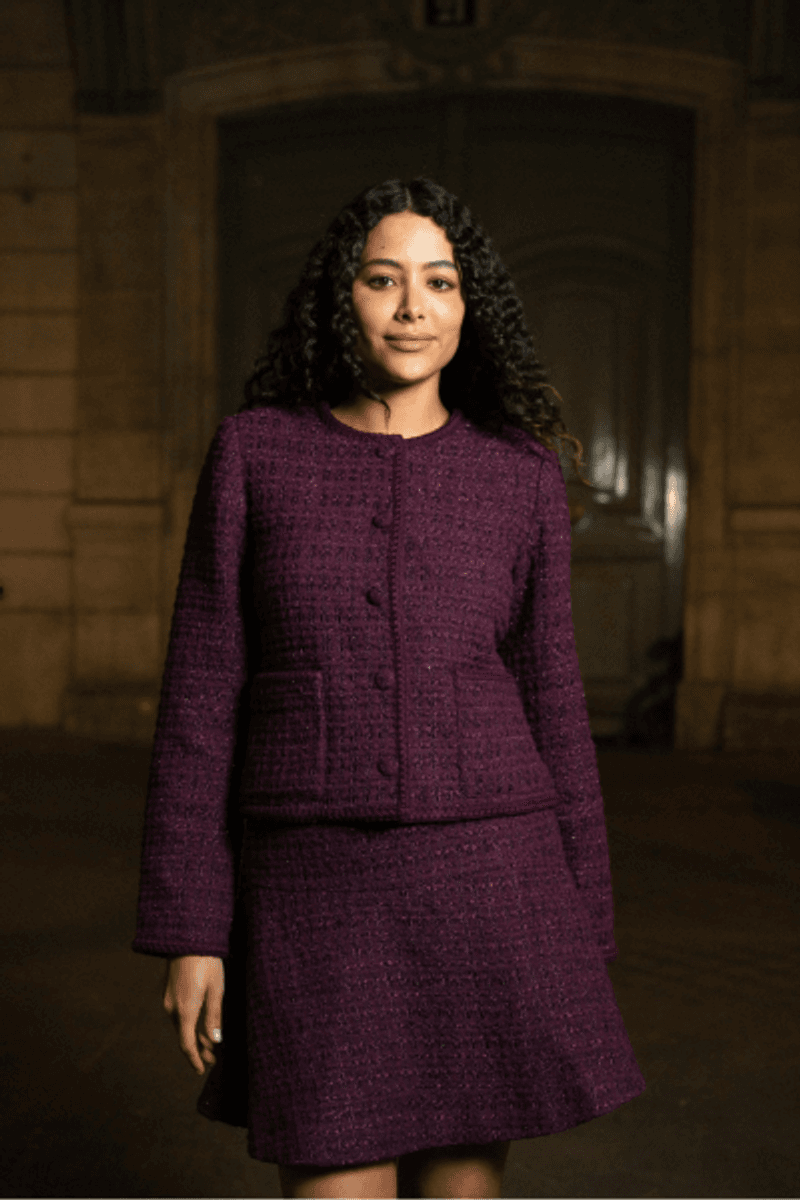 LILY JACKET Burgundy