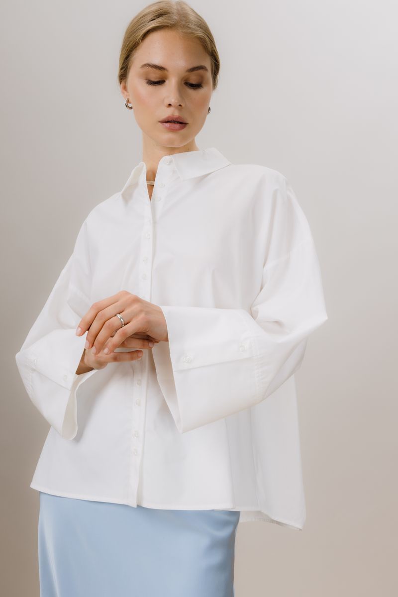 STEPHANIE SHIRT White