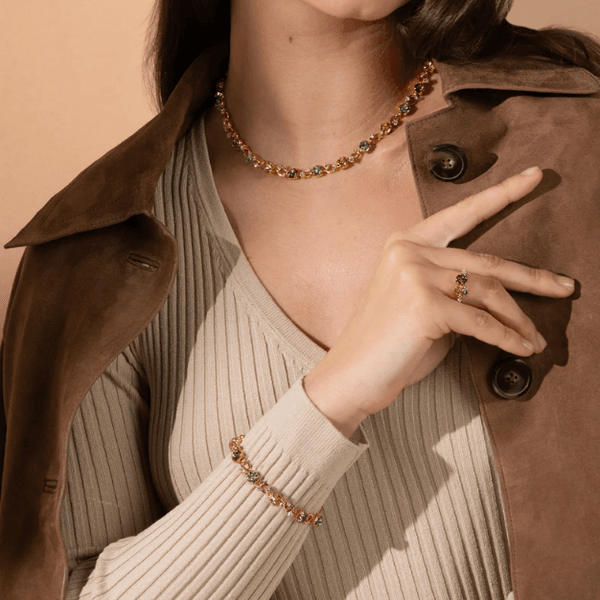 Hovedbilde FAY BRACELET Gold Autumn Bloom Combo