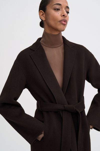 Hovedbilde ALEXA COAT Dark Chocolate