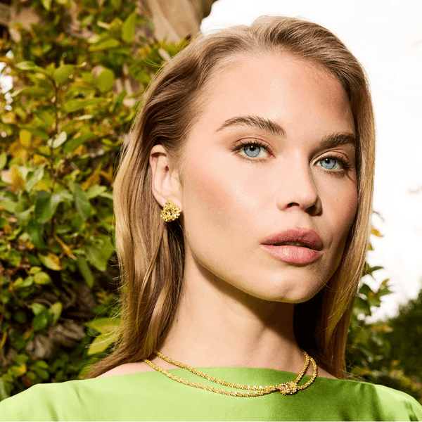 Hovedbilde MINI GEMMA EARRINGS Gold