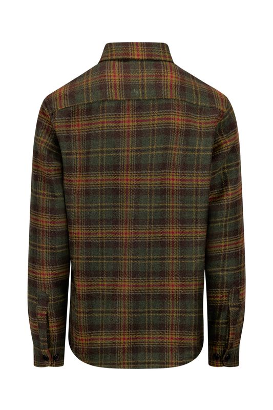 FELIX LS SHIRT Mørk Oliven