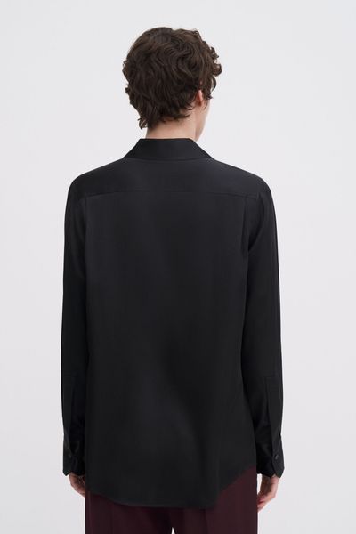 Hovedbilde SILK SHIRT Black