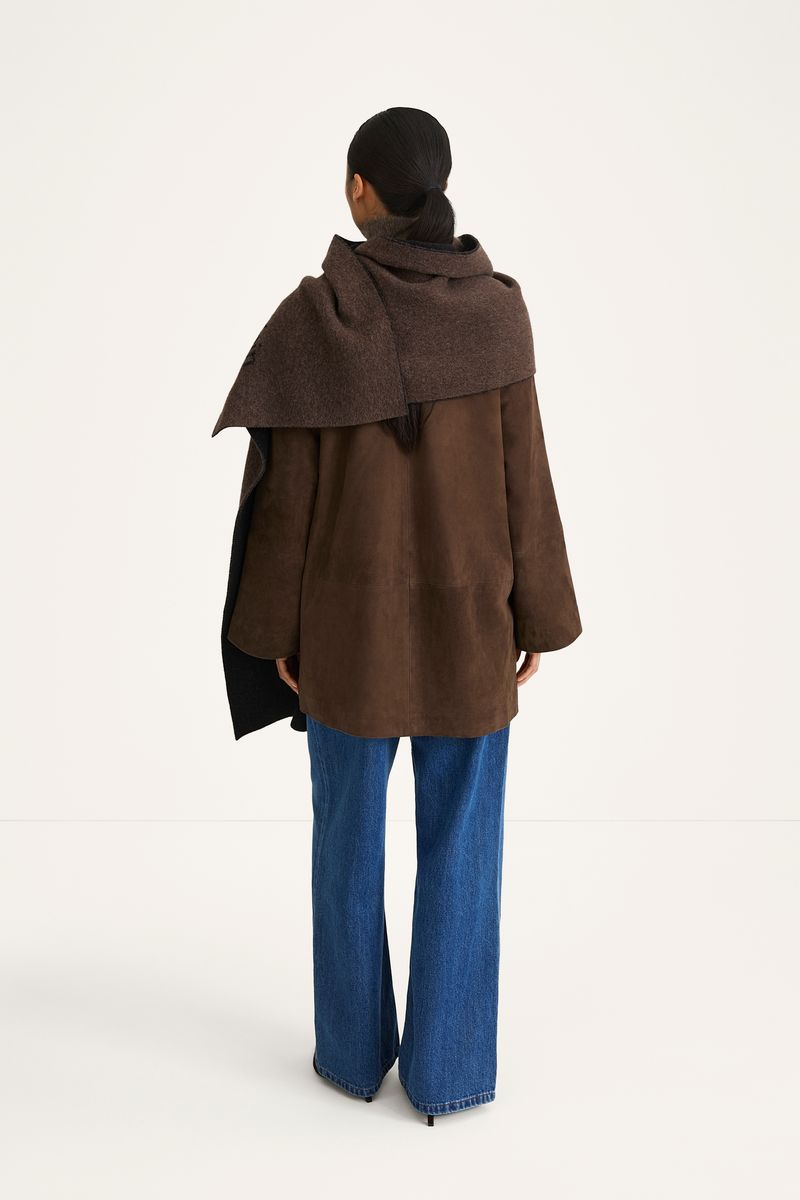 VALENCINO COAT Pebble Brown