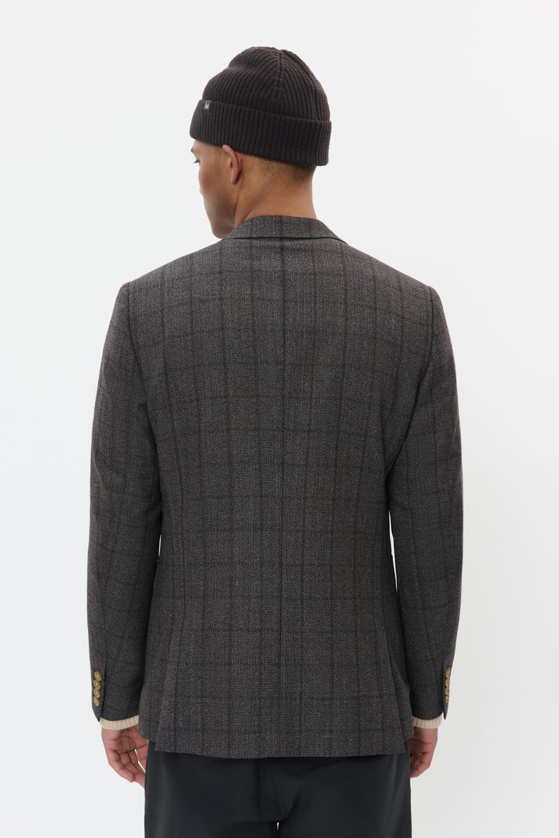MAGEORGE CHECK BLAZER