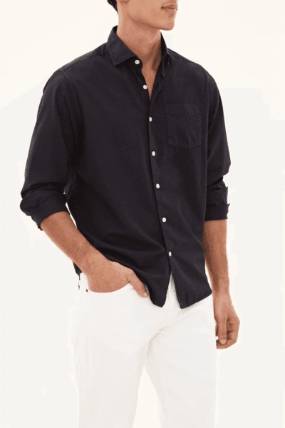 Hovedbilde REGULAR FIT TWILLSKJORTE Night Blue