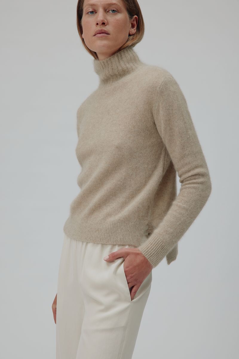 JADE GENSER Beige Mélange