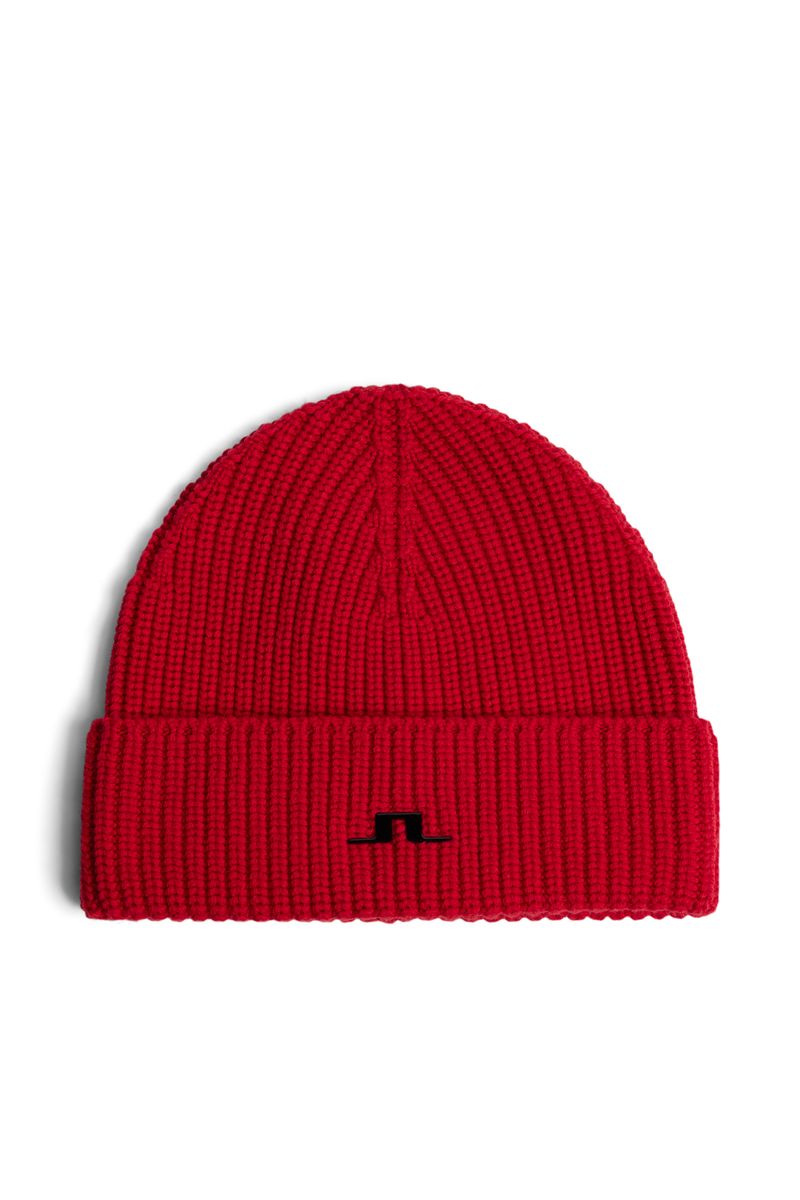 JOAN MERINO BEANIE Barbados Cherry