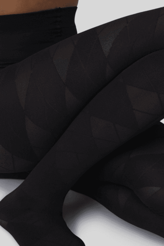 REBECKA ARGYLE TIGHTS Black