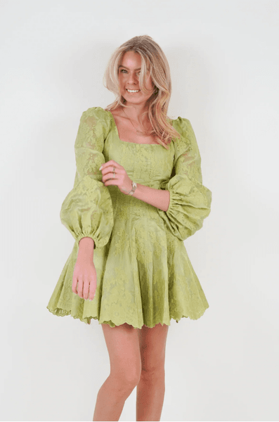 Hovedbilde SOPHIE LACE DRESS Green