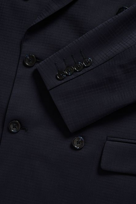 Hovedbilde CHARLES DOBBELTSPENT BLAZER Dark Navy