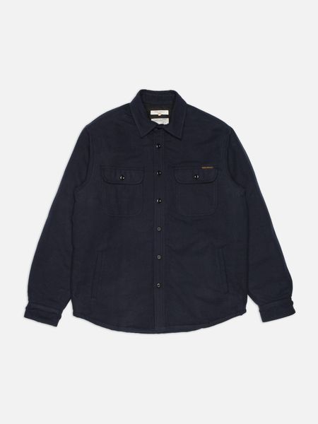 Hovedbilde GLENN PADDED SHIRT FLANNEL Blueberry