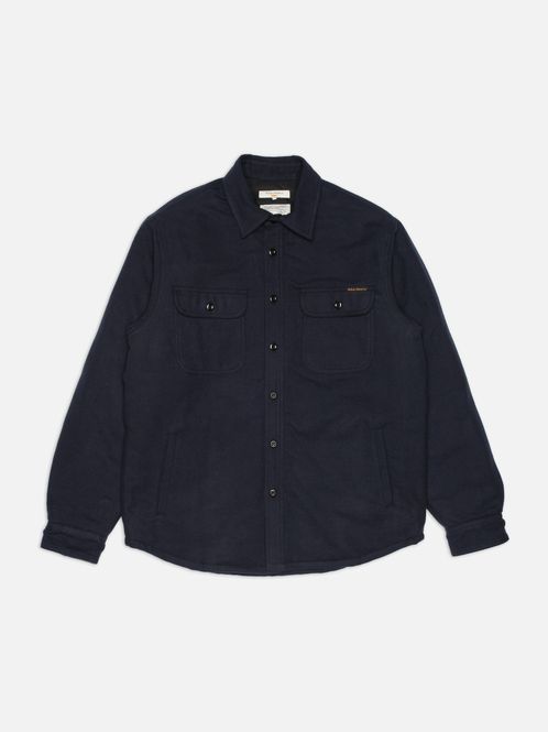 Hovedbilde GLENN PADDED SHIRT FLANNEL Blueberry