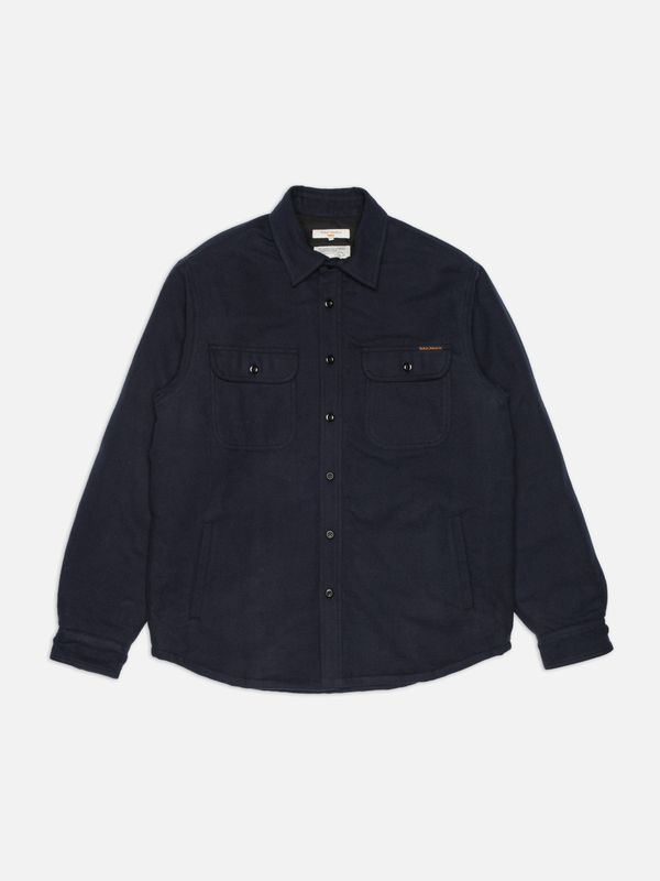 GLENN PADDED SHIRT FLANNEL Blueberry