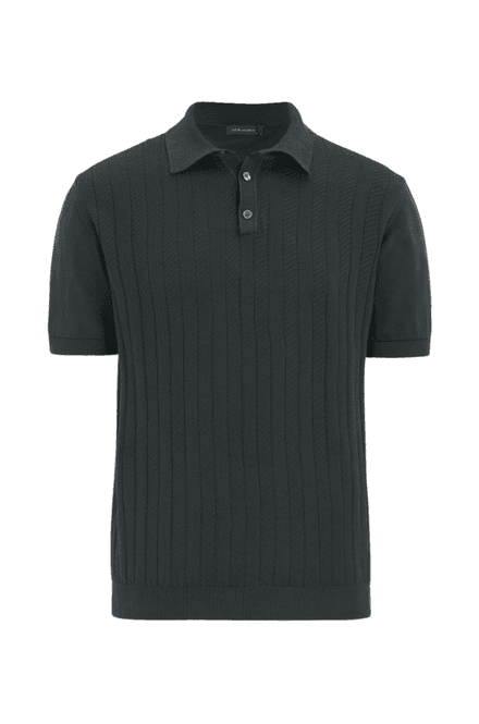 Hovedbilde BARTO STRIPE POLOSHIRT Sfumato Green