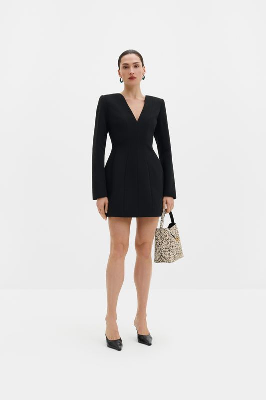 NINNI MINI DRESS Black