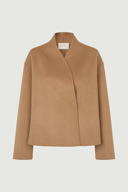 Hovedbilde MARLA ULLJAKKE Creme Brulee Beige
