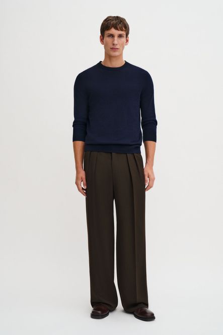 Hovedbilde COTTON MERINO SWEATER Navy