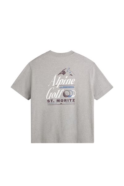 Hovedbilde BENNETT HEAVY T-SHIRT Light Grey Melange