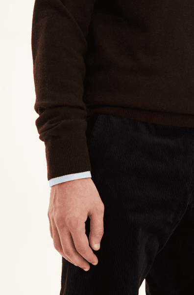 Hovedbilde PATTON HALF ZIP Brown Flannel