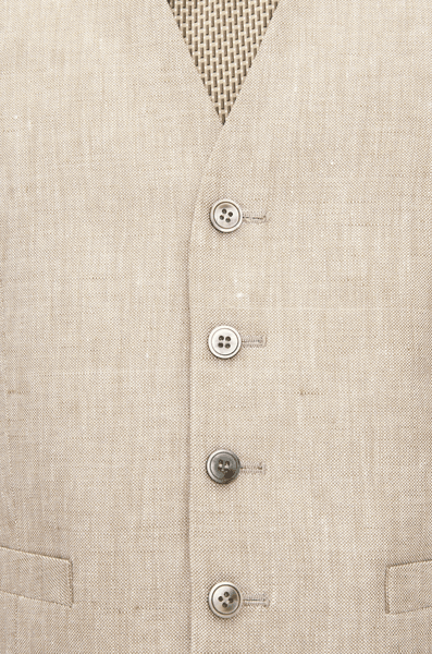 Hovedbilde CARLO DRESSVEST I LIN Beige