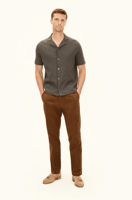 Hovedbilde KIRK KNITTED SHIRT Nettle Green