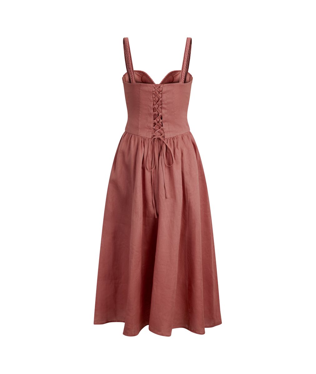 ZELMIRA KJOLE Gammelrosa