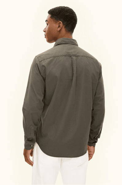 Hovedbilde REGULAR FIT TWILLSKJORTE Tree Green