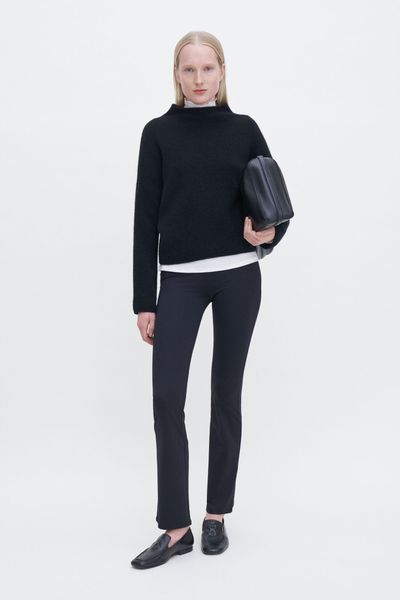 Hovedbilde MIKA YAK FUNNELNECK SWEATER Black
