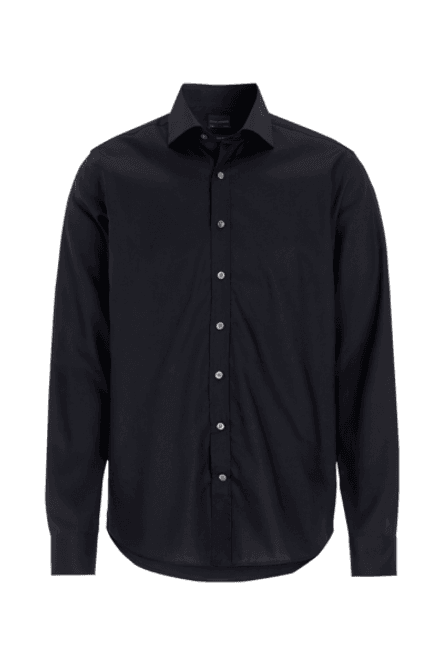 Hovedbilde SLIM FIT CUT AWAY STRYKEFRI SKJORTE Navy